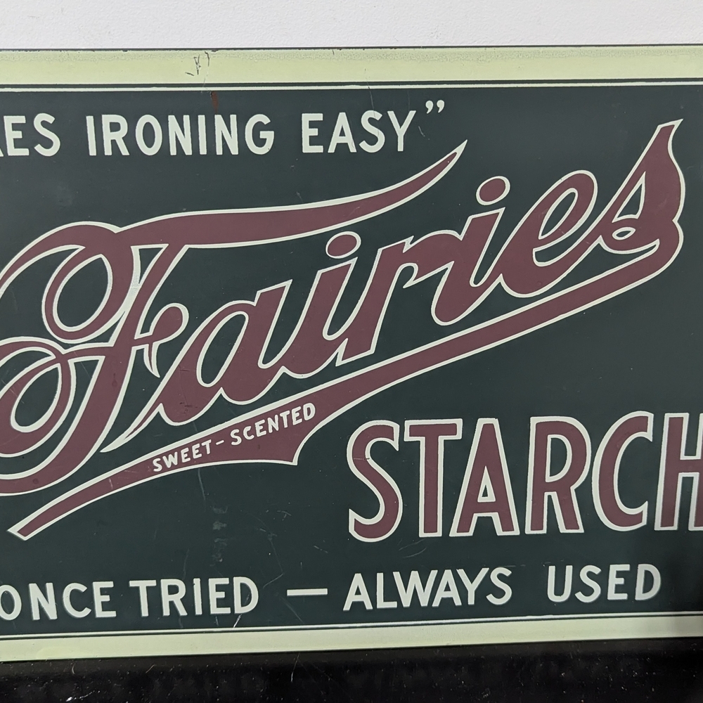Vintage Fairies Starch Sign